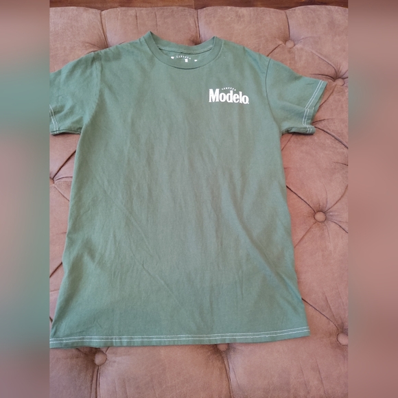 Modelo Other - Olive Green Modelo Logo Tee